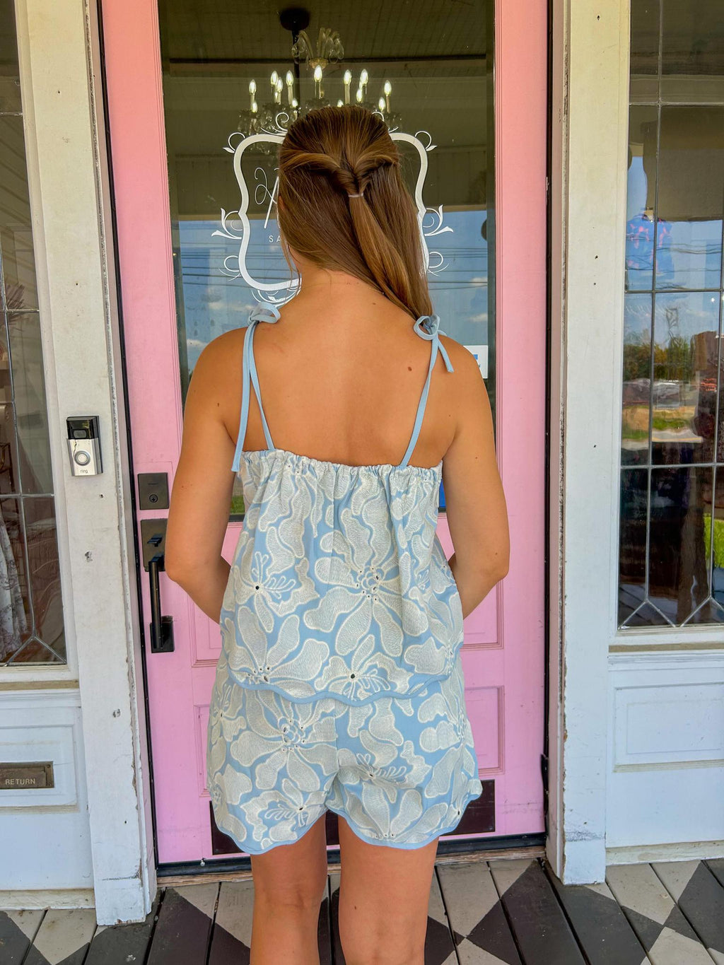 The Cecile Bottoms, Blue.