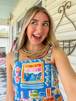 The Tan Original Slub 8-Strand Necklace