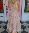 Floral Honeycomb Dress