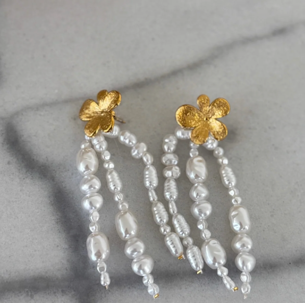 Aloha Earrings, CSP. LIFETIME WARRANTY + WATER RESISTANT