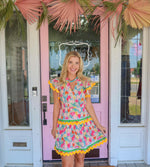 Ring Around The Rosie RicRac Dress. FINAL SALE.