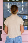 The Charlotte Top, Oatmeal.