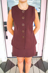 Claire Chocolate Romper!