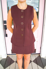 Claire Chocolate Romper!