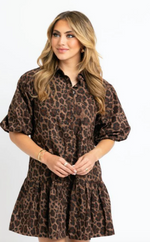 KARLIE-The Ana Leopard Dress