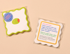 Crudite Vellum Coasters - Olive (Set of 4)