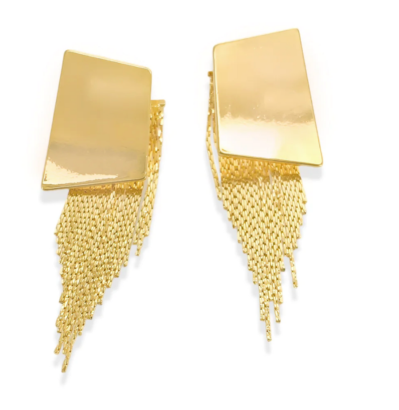 Gold Dangling Earrings