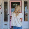 Big Bow Off The Shoulder Top