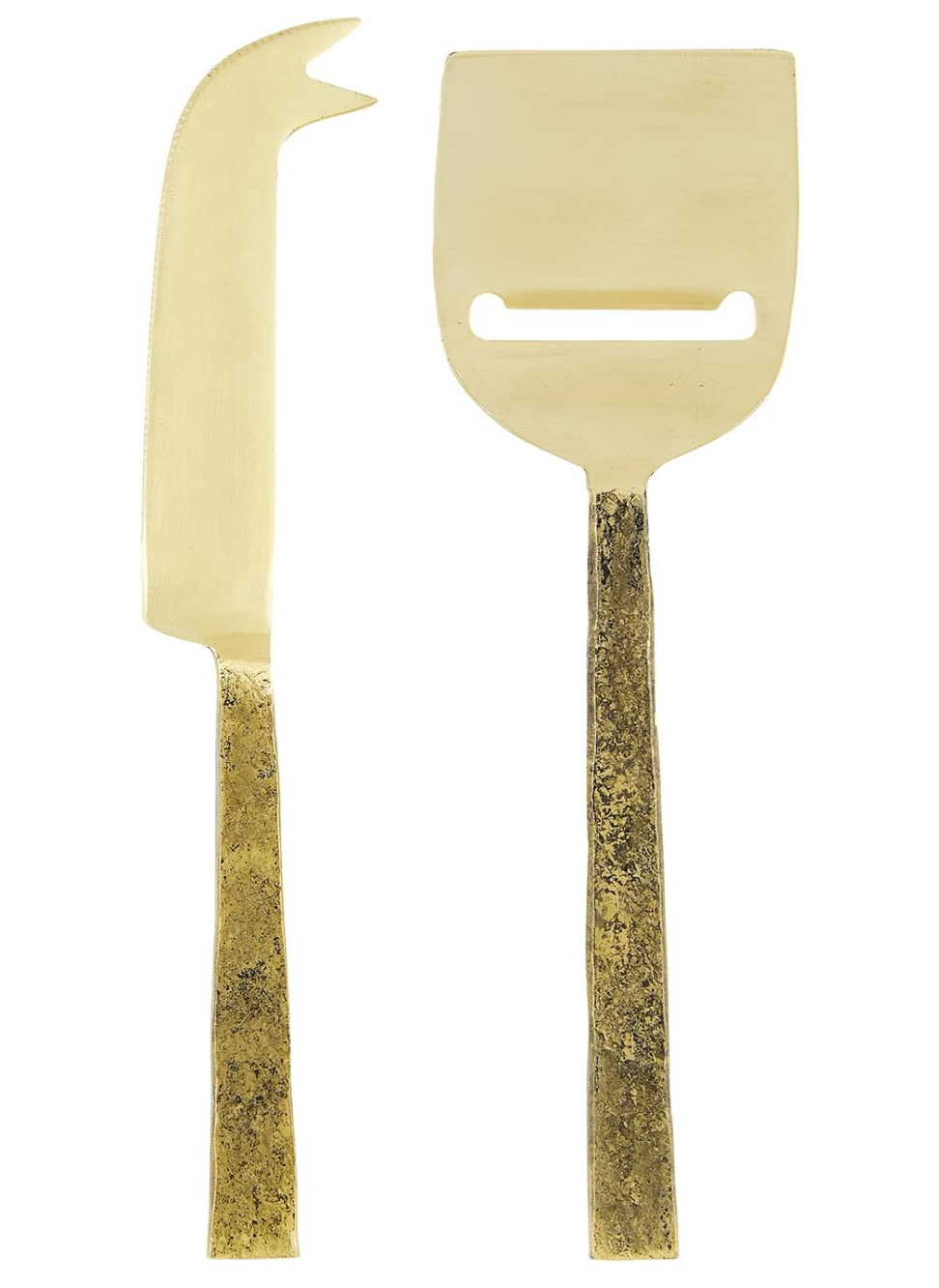 Gold Cheese Knife Set, Santa Barbara