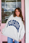 Florida Reversible Mock Neck Sweatshirt