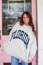 Florida Reversible Mock Neck Sweatshirt
