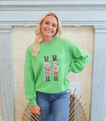 Green Nutcracker Sweater!