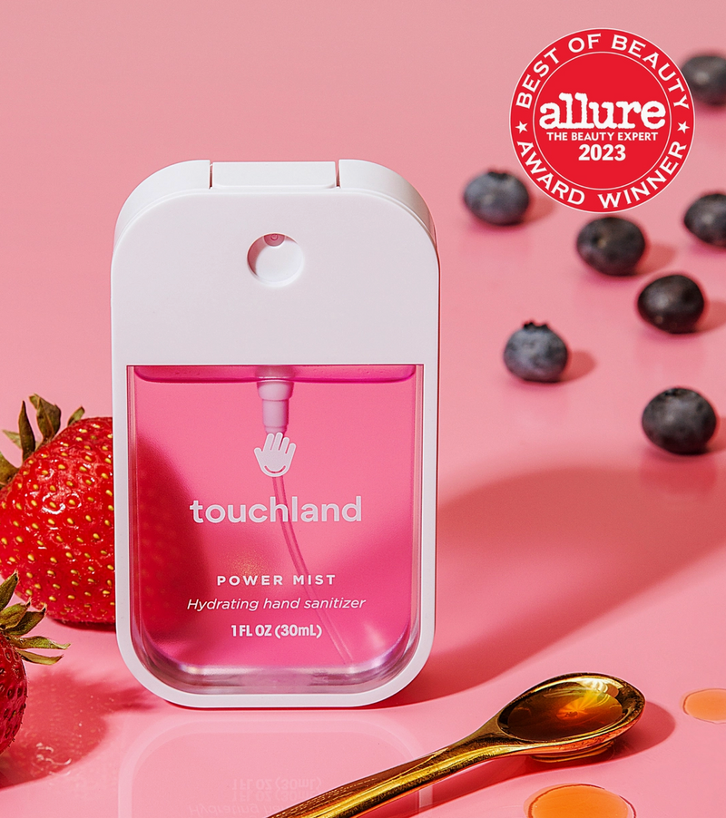 Power Mist Berry Bliss, Touchland Hand Sanitizer.