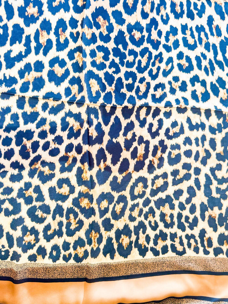 Animal Printed Silky Bandana
