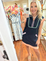 The Terri Dress, Navy.