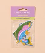 Trout Air Freshener - Watermelon Scent - Fisherman, Fishing, River, Fish, Spring, Summer, Stocking Stuffer