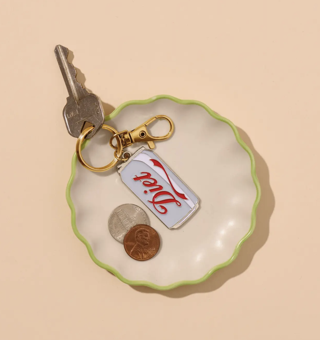 Diet Soda Enamel Keychain & Bag Charm