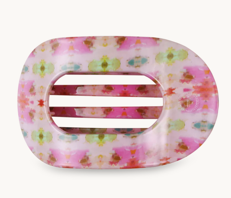 Giverny Large Flat Round Hair Clip