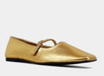 Adele Gold Ballet Flat