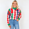 Funky & Fun Multi Color Sweater, THML.