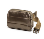 Glossy Puffer Belt Bag