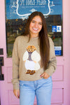Adorable Teddy Knit Sweater