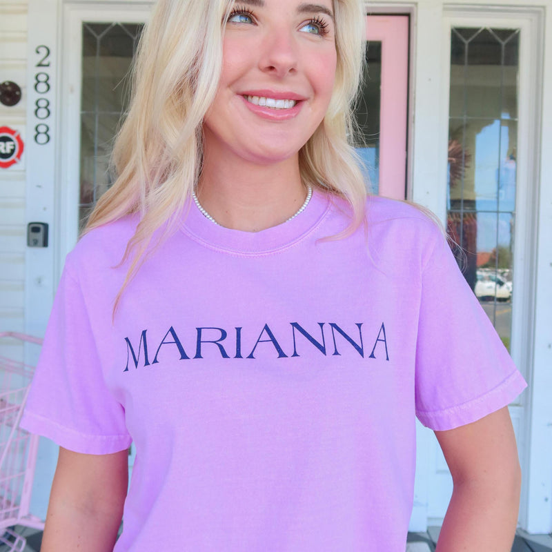 Marianna Neon Violet Unisex T-Shirt
