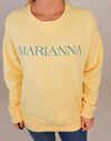 Marianna Butter Sweatshirt. FINAL SALE.