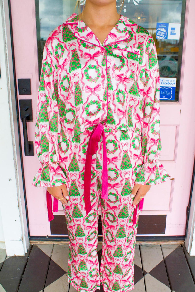 I'll Be Home For Christmas PJ Set! XS-XXL