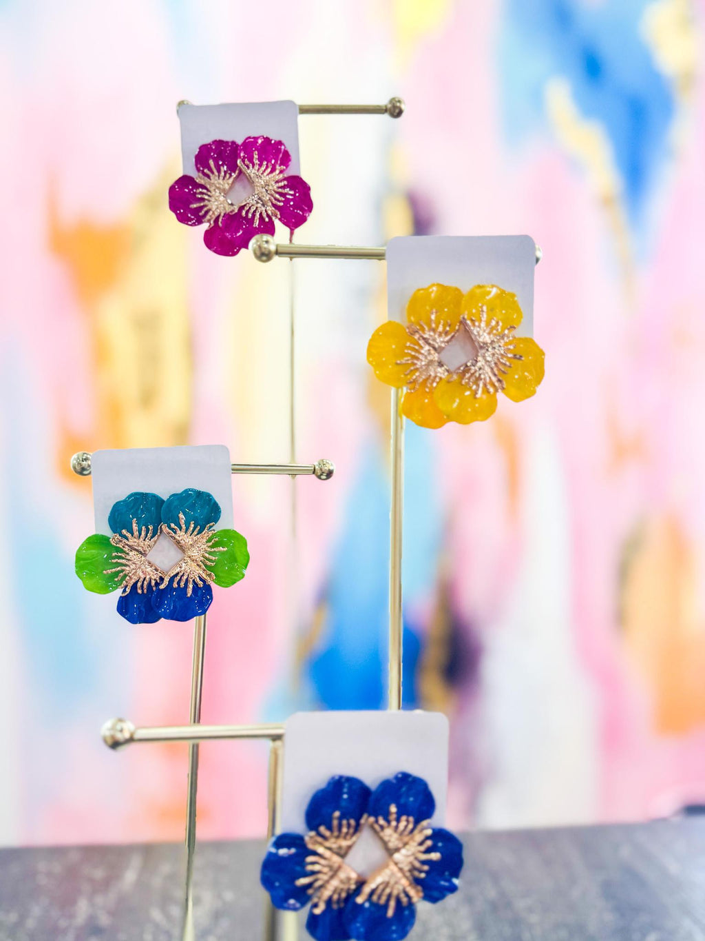 Fun&Funky Flower Earrings