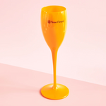 Orange Champagne Flute