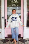 Auburn/ WDE Reversible Mock Neck Sweatshirt