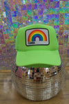 Bright Neon Green FLORIDA Trucker Hat