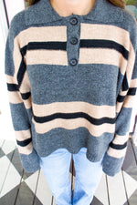 The Britt Rugby Striped Sweater