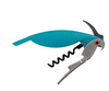 Parrot Shaped Bottle Opener/Corkscrew