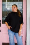 Betsey Black Sweater Top