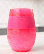 HOST Cooling Cup Wine FREEZE™ in Translucent Magenta