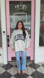 Florida Reversible Mock Neck Sweatshirt