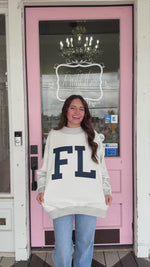 Florida Reversible Mock Neck Sweatshirt